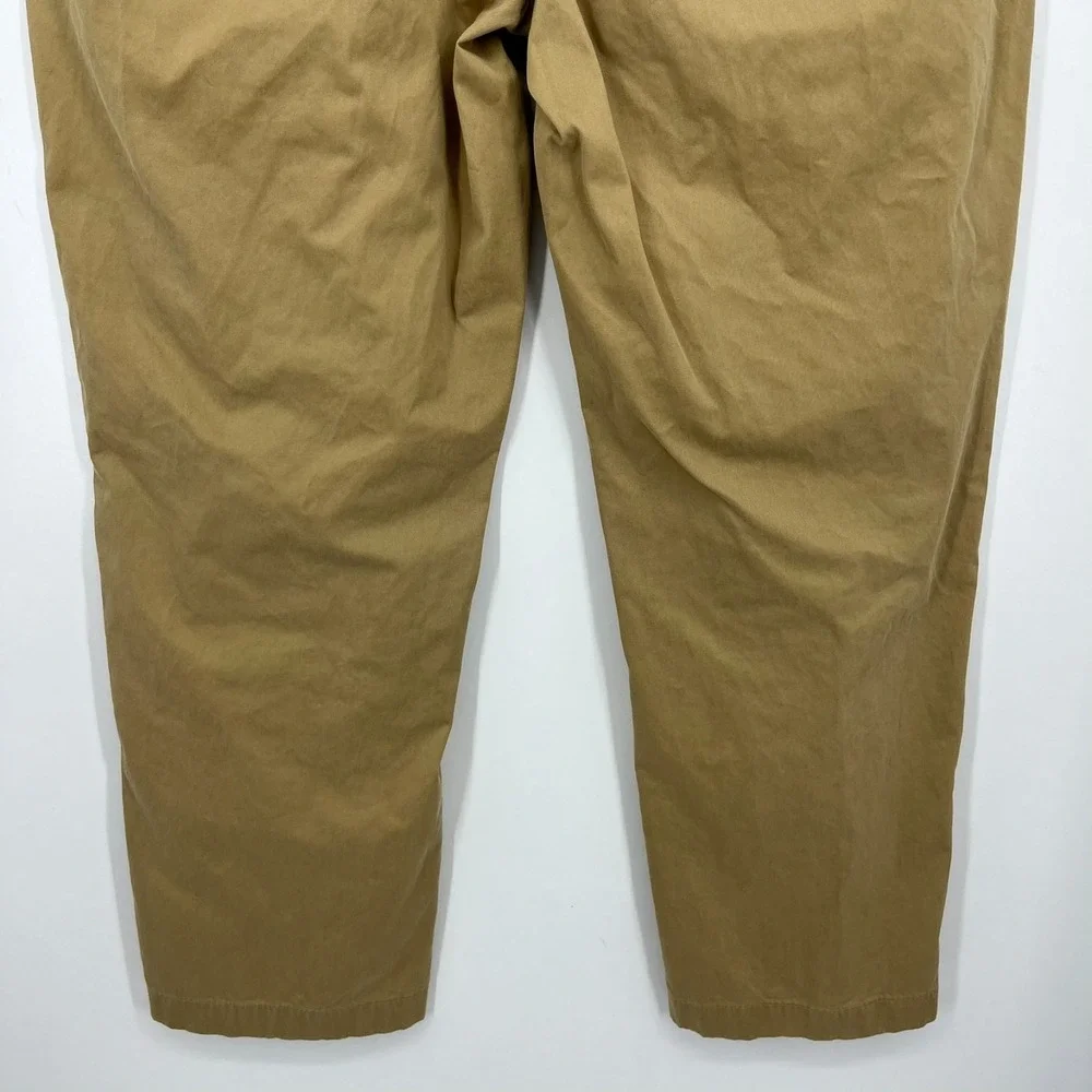 Tommy Hilfiger Pants Men's Size 38x32 Beige Khaki‎ Flat Front Solid